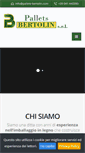 Mobile Screenshot of pallets-bertolin.com